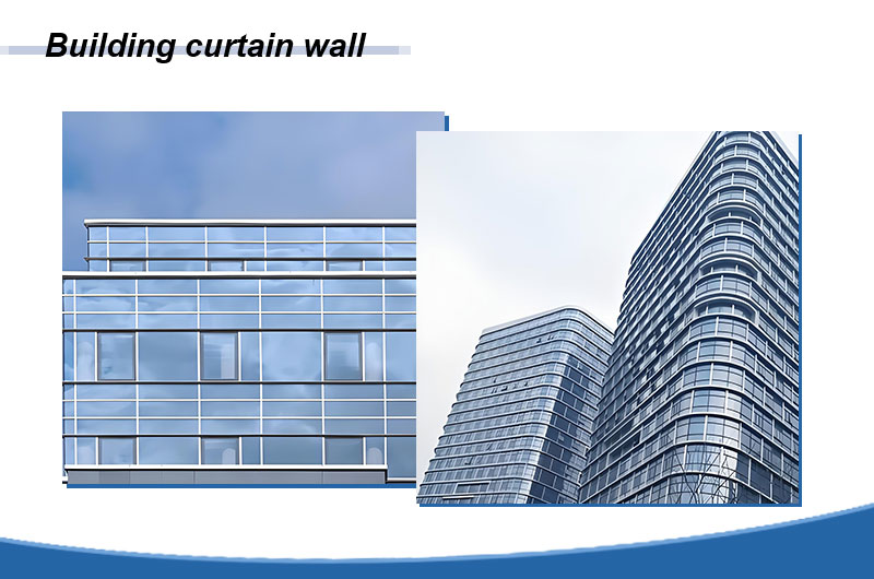 colored aluminum for building curtain wall