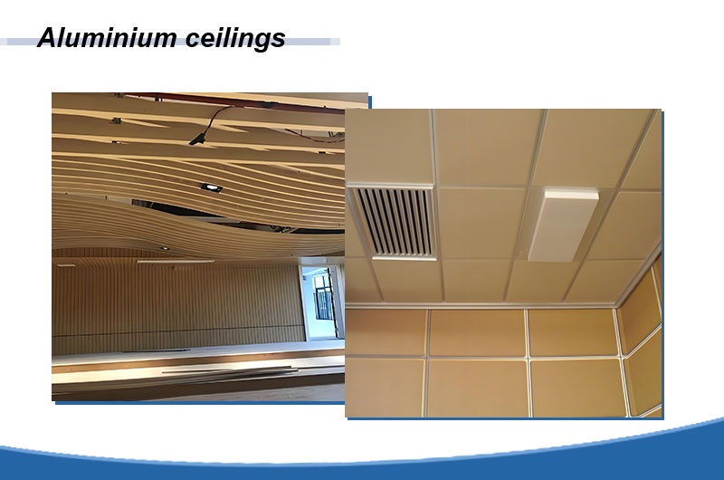 colored aluminum for aluminum ceiling