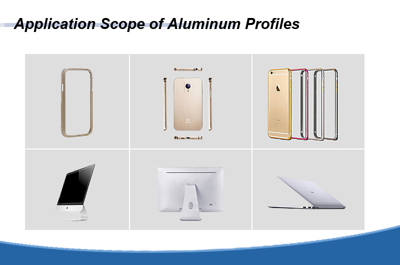 Application of aluminum profiles