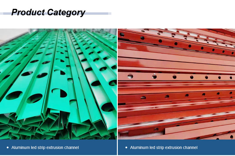 Aluminum channel profile for led lighting