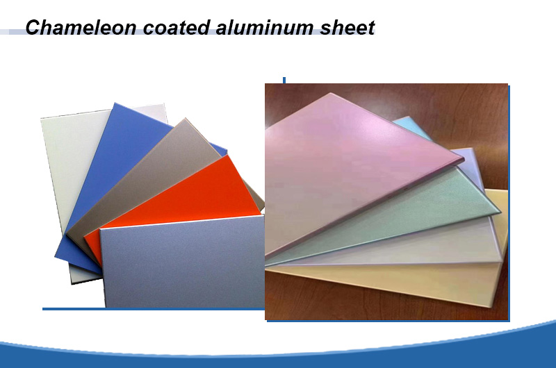 chameleon coating aluminum sheet and pannel