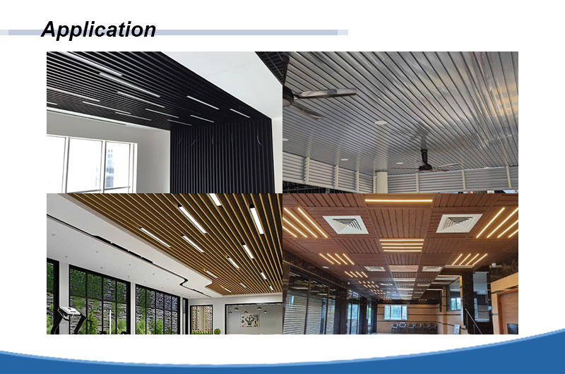  Ceiling Strips application