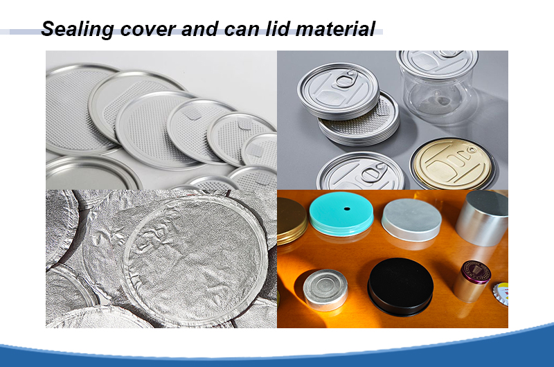 Aluminum for Sealing cover and can lid