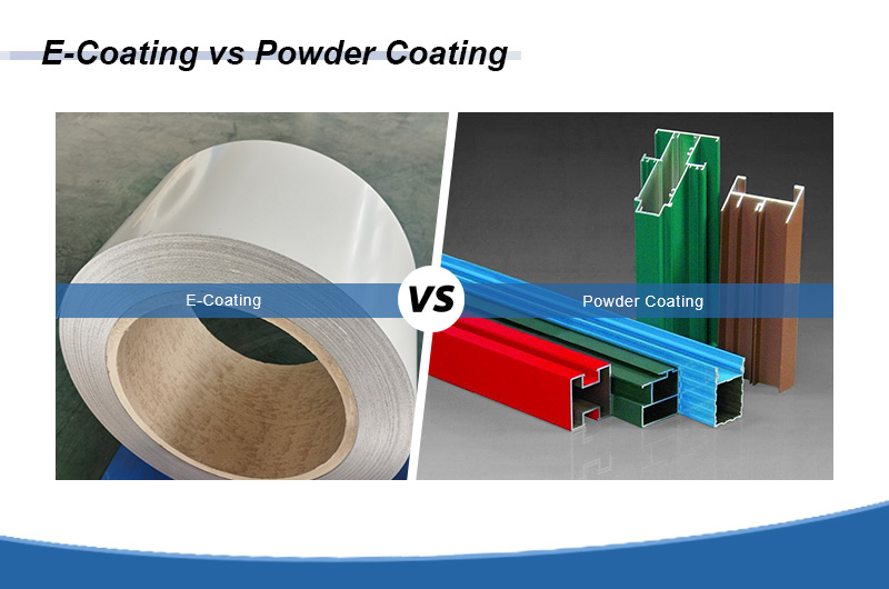 E-Coating vs. Powder Coating