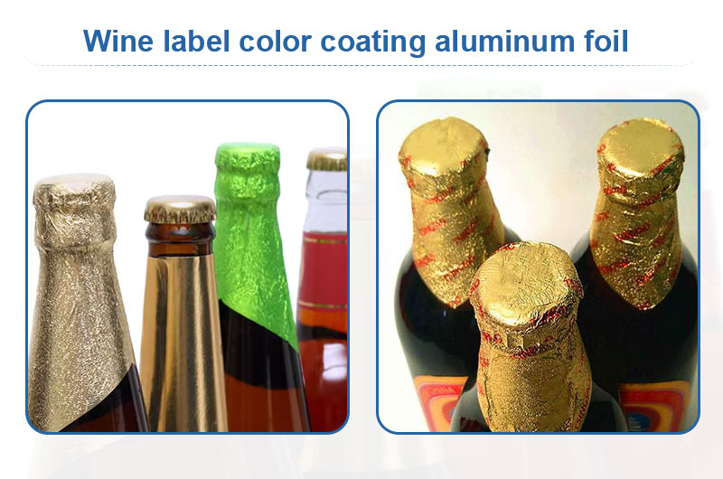 Aluminum Foil for Bottle Labels